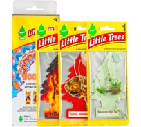 Комплект ароматизаторов Car-Freshner Little Trees Елочка Восток, 3 шт. LTMIX5