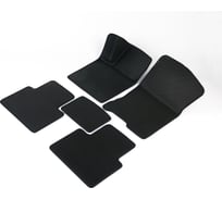 Автомобильные коврики Vicecar ЭВА c 3д лапкой для Seat Leon 2005-2012 (Сеат Леон) ЕВА EVA без разреза DL38005-черный