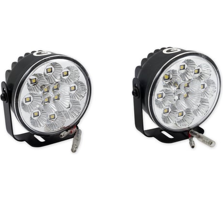 Дневные ходовые светодиодные огни ARNEZI 12LED круглые D=70мм 12В 2шт A0802005