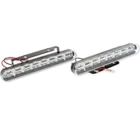 Дневные ходовые светодиодные огни ARNEZI 16LED 180х25мм 12В 2шт A0802002