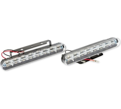 Дневные ходовые светодиодные огни ARNEZI 16LED 180х25мм 12В 2шт A0802002