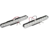 Дневные ходовые светодиодные огни ARNEZI 20LED 220х25мм 12В 2шт A0802001