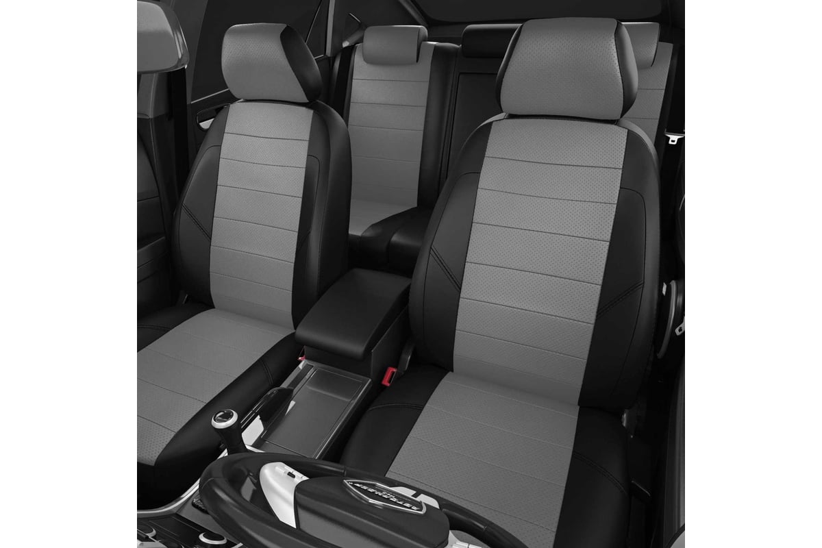 Авточехлы AVTOLIDER1 для Ларгус Норма Кросс с 2012-2021 универсал 7 ...