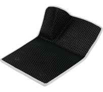 Водительский коврик ViceCar ЭВА c 3д лапкой для Jeep Grand Cherokee (Wk2) 2010 - 2022 (Джип Гранд Чероки ВК 2) ЕВА EVA 1DL22007-белый