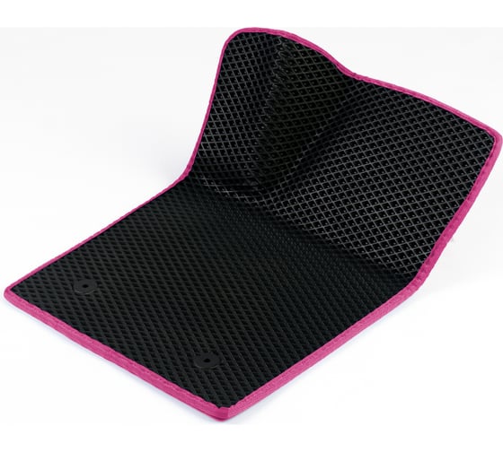 Водительский коврик ViceCar ЭВА c 3д лапкой для Lexus RX II 300/330 2003-2009 (Лексус РХ 2 300) ЕВА EVA без разреза 1DL26009-розовый 1