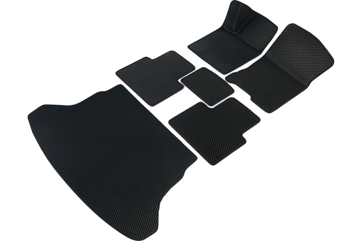 Коврики Vicecar ЭВА c 3д лапкой в салон и багажник для Toyota Camry VII ...