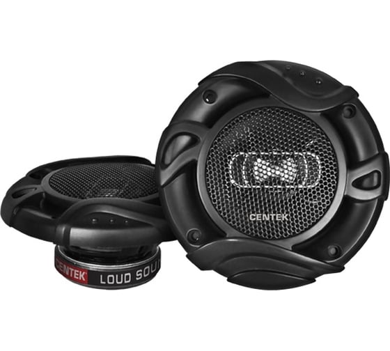 Автоколонки Centek 6.5”, 16.5x16.5 см, 280 Вт, 3 полосы, 75-20000 Гц CT-8301-65