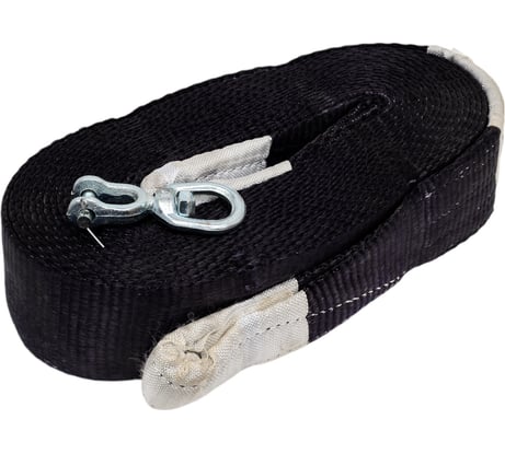 Динамический буксир СТРОП-ПРО Black Edition 9 т, 12 м, петля-петля SP04814