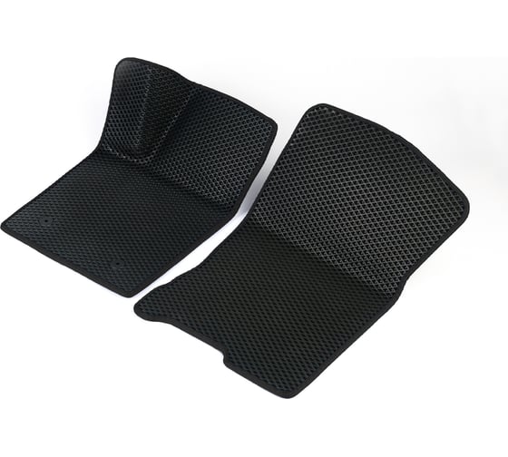 Передние коврики Vicecar ЭВА c 3д лапкой для Hyundai ix55 2008-2012 (Хендай Ай икс 55) ЕВА EVA без разреза 2DL18028-черный 1