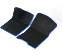 Передние коврики Vicecar ЭВА c 3д лапкой для Hummer H3 2005-2010 (Хаммер Н3) ЕВА EVA без разреза 2DL17002-синий