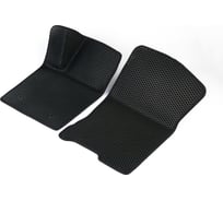 Передние коврики Vicecar ЭВА c 3д лапкой для Jeep Grand Cherokee (Wk2) 2010 - 2022 (Джип Гранд Чероки ВК 2) ЕВА EVA 2DL22007-черный