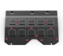 Защита картера + КПП + комплект крепежа АвтоБроня Сталь, Dongfeng Shine/Shine GS 2019-, 1.5, Робот, передний привод 111.09309.1