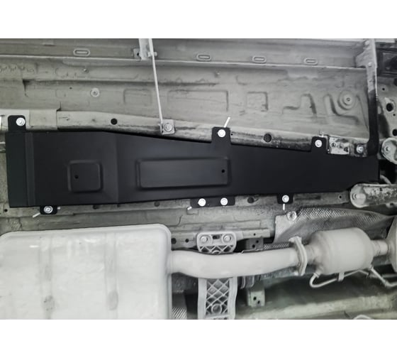 Защита топливных трубок + комплект крепежа АвтоБроня Сталь, Jaecoo J7 2023-, V - 1.6; полный привод 111.00959.1