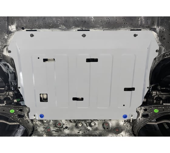 Защита картера + комплект крепежа Rival Алюминий, Geely Preface, V-2.0, робот, передний, 2024-(рынок РФ) 333.1944.1