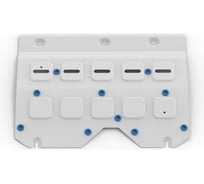 Защита картера + КПП + комплект крепежа Rival Алюминий,, Dongfeng Shine/Shine GS 2024-, 1.5, Робот, передний привод. 333.9309.1