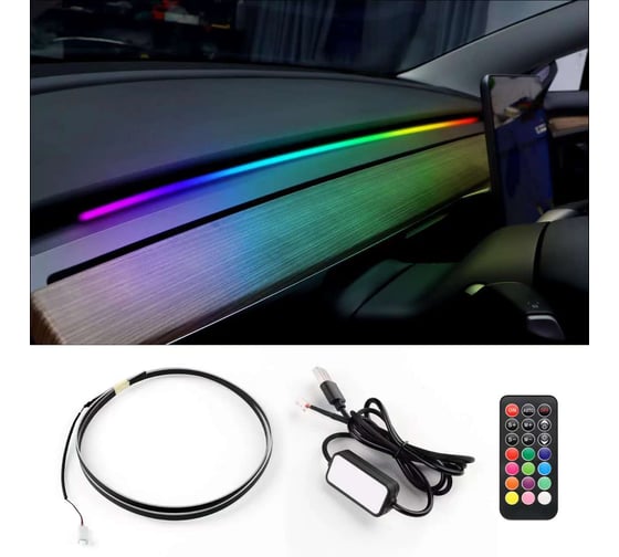 Подсветка салона Вымпел (нить 110+25см, USB, Bluetooth, пульт) 5317