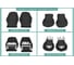 Чехлы на сиденья DEFLY Toyota Wish 2009-2017, 7 мест, жаккард Ty64-7-2 2