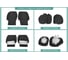 Чехлы на сиденья DEFLY Toyota Wish 2009-2017, 7 мест, жаккард Ty64-7-2 3