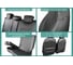 Чехлы на сиденья DEFLY Honda Freed, 2011-2016, 4 места, капитанские кресла, экокожа черная/ромб перфорация Hon10-5-2KR 2