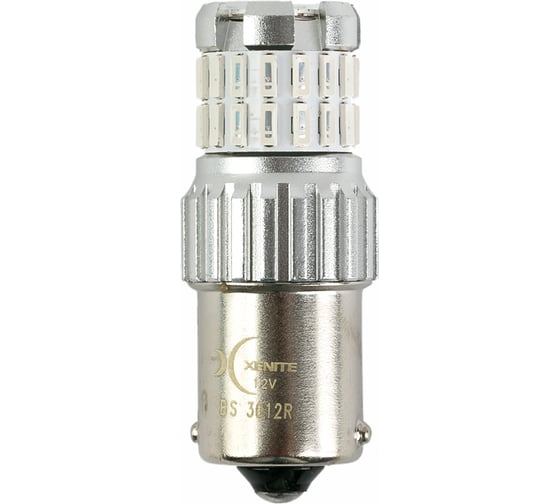 Лампы автомобильные XENITE BS3012R (DEEP RED) красный 12V (упаковка 2шт.) Гарантия 1год 1009681