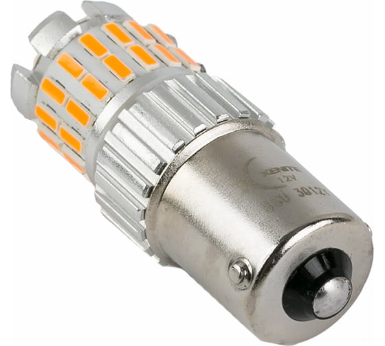 Лампы автомобильные XENITE BSU3012Y (Цвет:оранжевый) (Ярк. 600LM) 12V (упаковка 2шт.) Гарантия 1год 1009680