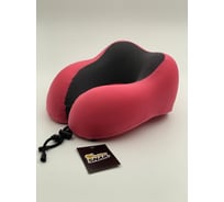 Подушка шейная для путешествий с эффектом памяти Golden Snail GS 0458-4 розовый