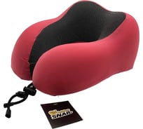 Подушка шейная для путешествий с эффектом памяти Golden Snail GS 0458-4 розовый