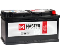 Аккумулятор MASTER BATTERIES 100Ah R+ MB1000