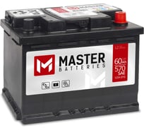Аккумулятор MASTER BATTERIES 60Ah R+ MB600