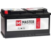 Аккумулятор MASTER BATTERIES 100Ah L+ MB1001 34530121