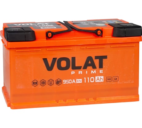 Аккумулятор VOLAT Prime 110Ah R+ VP1100
