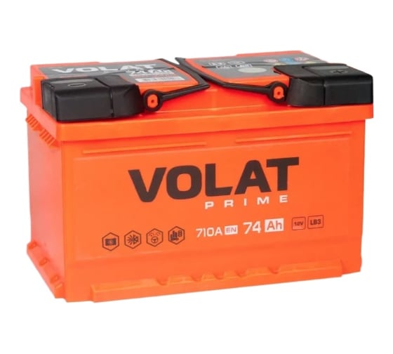 Аккумулятор VOLAT Prime 74Ah L+ (низкий) VS741