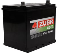 Аккумулятор ZUBR Premium Asia 65Ah R+ (нижний борт) ZPA650