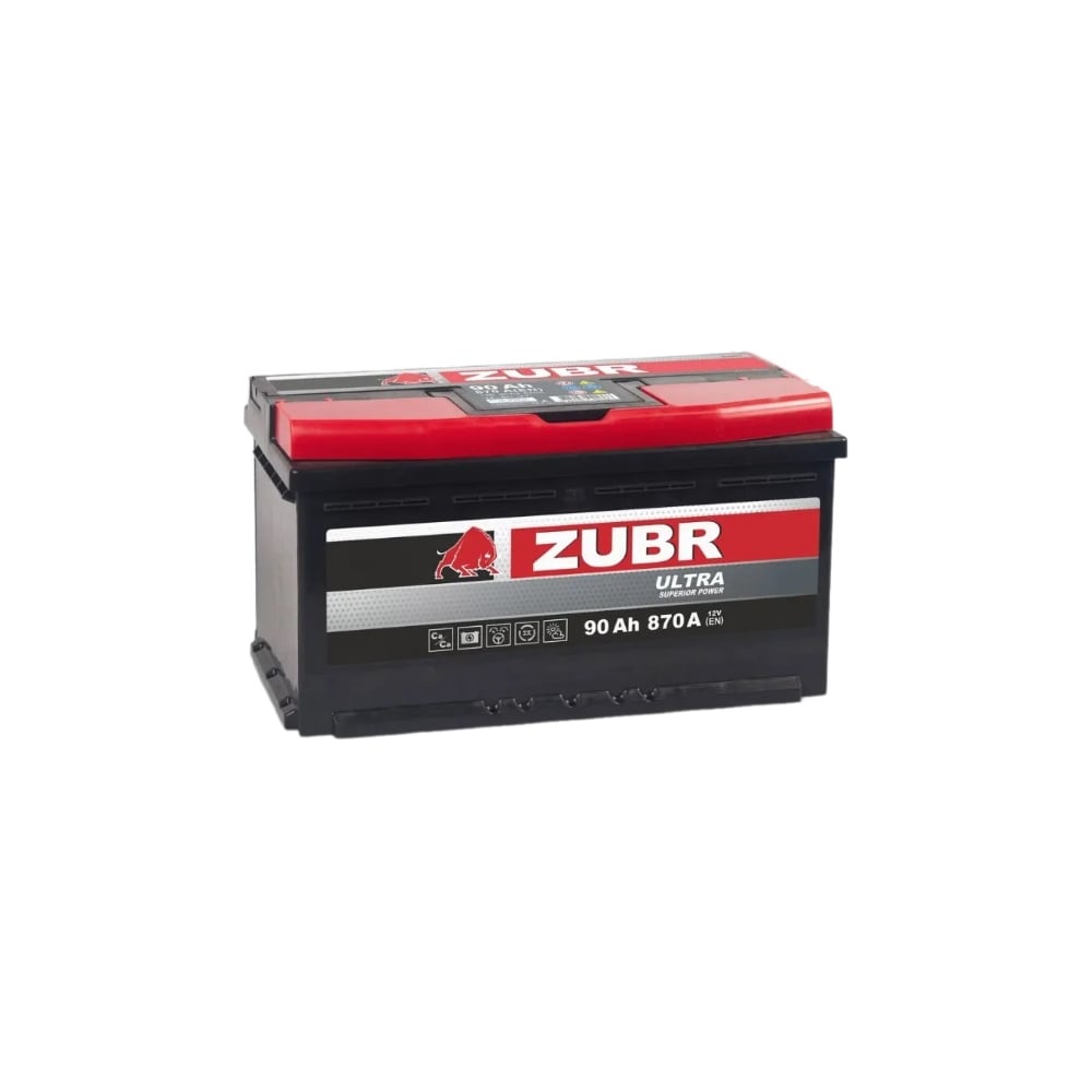Аккумулятор ZUBR Ultra 90Ah L+ ZU901 - выгодная цена, отзывы ...