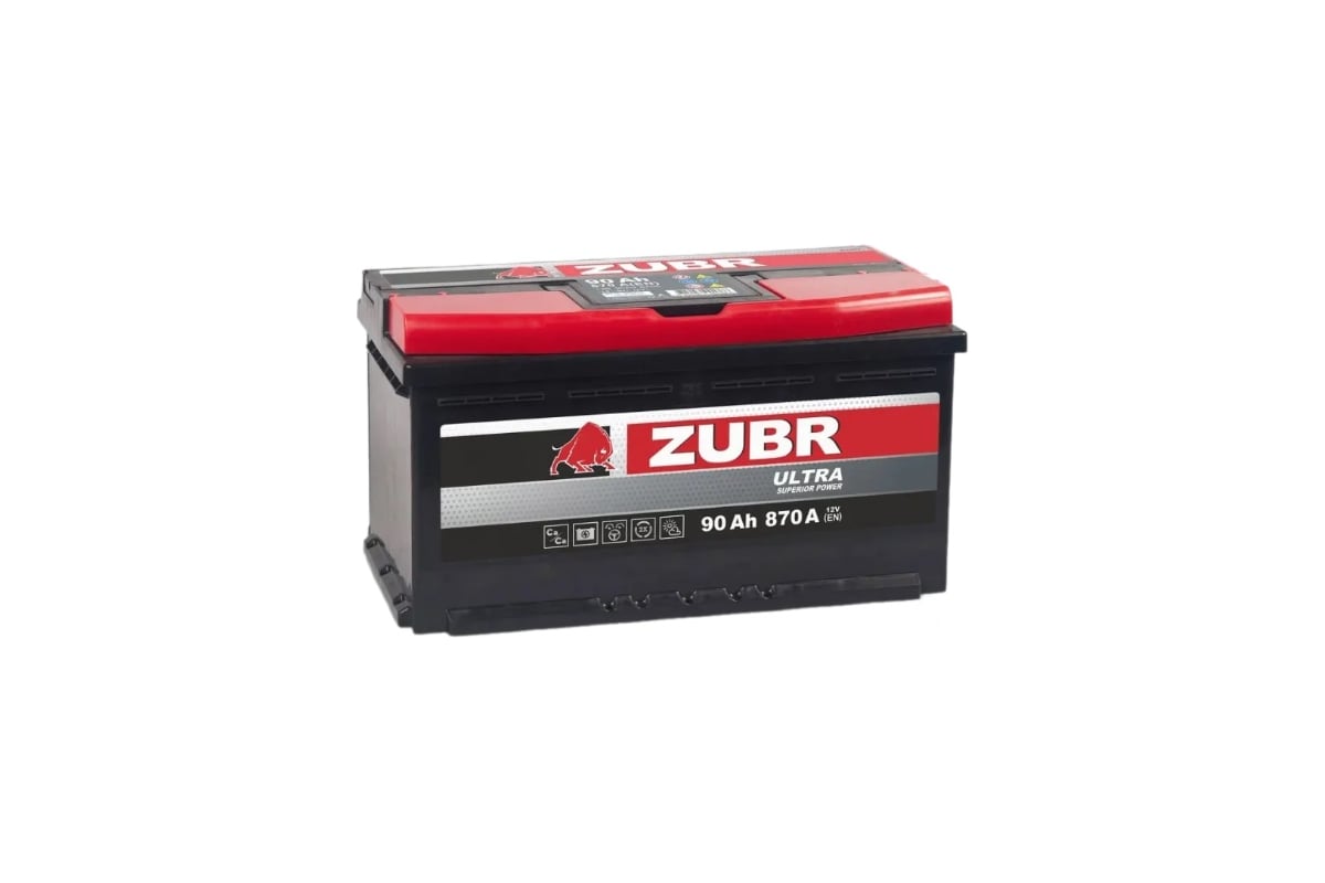 Аккумулятор ZUBR Ultra 90Ah L+ ZU901 - выгодная цена, отзывы ...