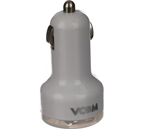 Автомобильное зарядное устройство VCOM 2xUSB, 1/2.1 A CA851A