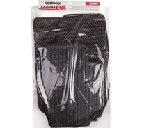 Коврик салона SKYWAY TOYOTA RAV4 5D, левый руль, 4 предмета, EVA, Черный S01705044