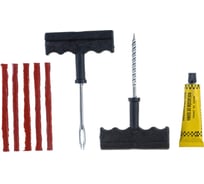 Набор для ремонта бескамерных шин SKYBEAR 5 ремонтных вставок, клей 241130