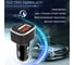 Автомобильное зарядное устройство GCR на 2 USB-порта, чёрное VIV52I281 6