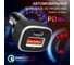 Автомобильное зарядное устройство GCR на 2 USB-порта, чёрное VIV52I281 9