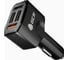 Автомобильное зарядное устройство GCR на 4 USB-порта, 3/4.8 A, черное VIV51I983 1