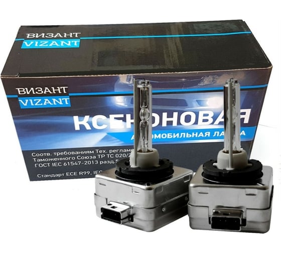 Ксеноновые штатные лампы Vizant D1R, 4300 K, 2 шт. 4d1r