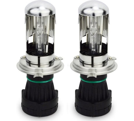 Биксеноновые лампы Vizant H4, 4300 K, ближний/дальний, 2 шт. 4bih4