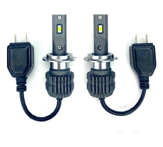 Светодиодные лампы Vizant D20 цоколь H7 CSP 3570 Philips 24W 4400lm 5000k, 2 шт. d20h7