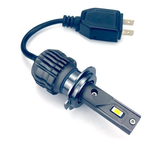 Светодиодные лампы Vizant D20 цоколь H7 CSP 3570 Philips 24W 4400lm 5000k, 2 шт. d20h7