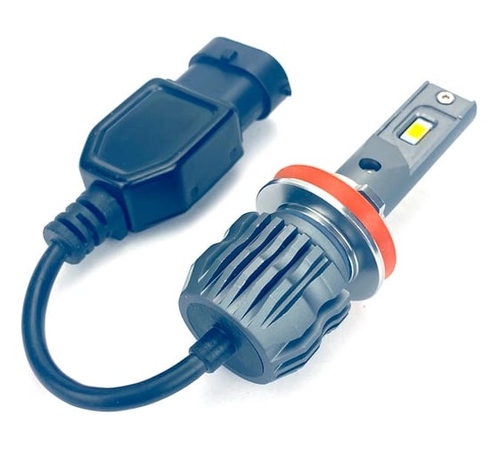 Светодиодные лампы Vizant D20 цоколь H11 CSP 3570 Philips 24W 4400lm 5000k, 2 шт. d20h11