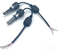 Светодиодные лампы Vizant D20 цоколь H1 CSP 3570 Philips 24W 4400lm 5000k, 2 шт. d20h1