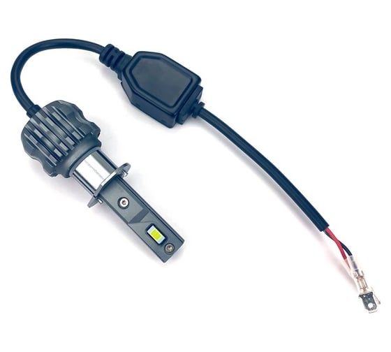 Светодиодные лампы Vizant D20 цоколь H1 CSP 3570 Philips 24W 4400lm 5000k, 2 шт. d20h1