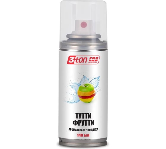 Ароматизатор воздуха 3ton ТС-107 Тутти-Фрутти 140 мл 55351