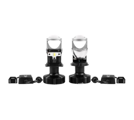 Светодиодные мини-линзы Vizant цоколь H4 с чипом G-XPx3 6000lm 5000k xpx3h4